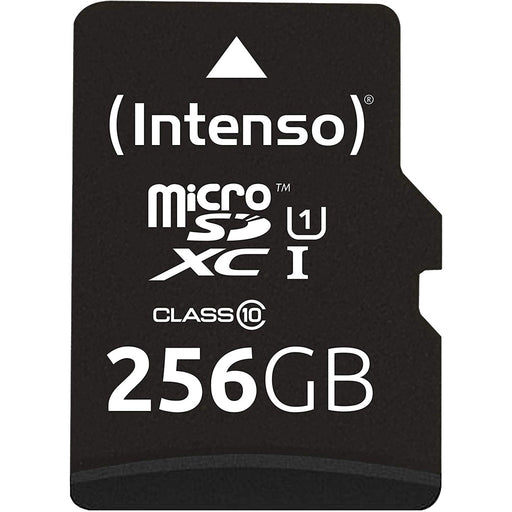 Produktbild Speicherkarte - Intenso Micro SDXC Karte Speicherkarte 256GB  UHS-I Premium mit Adapter