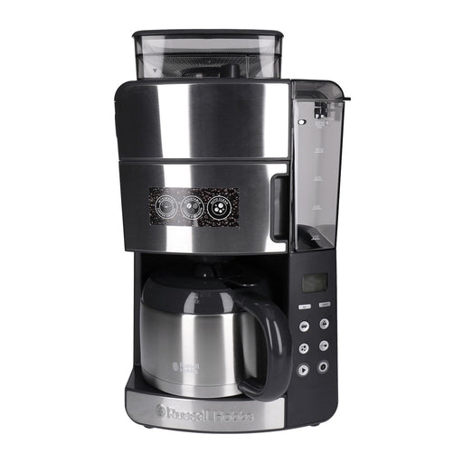 Produktbild Kaffeemaschine mit Mahlwerk - Russell Hobbs Grind&Brew Thermo-Kaffeemaschine