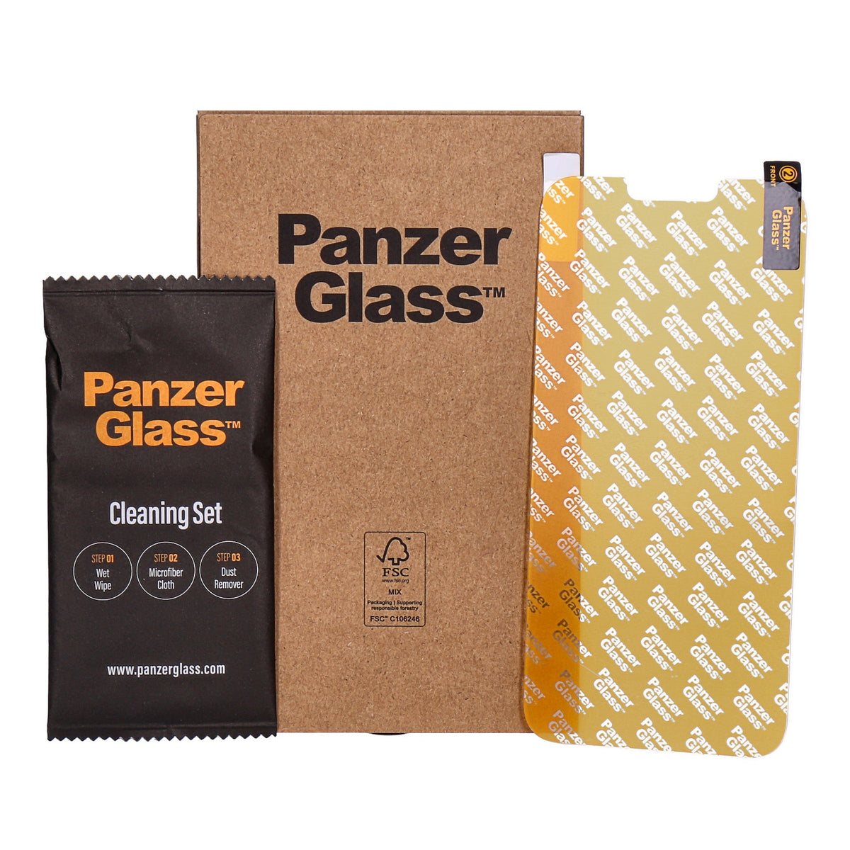 Produktbild Displayschutzglas - PanzerGlass Displayschutz iPhone 13 Pro Max Classic Fit