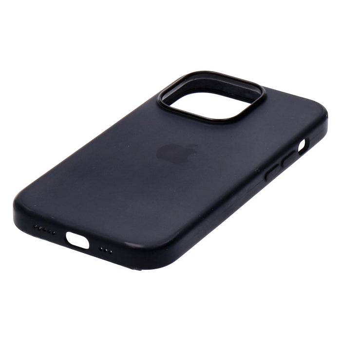 Apple iPhone 14 Pro Silikon Case Midnight mit Magsafe