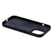 Apple iPhone 14 Pro Silikon Case Midnight mit Magsafe