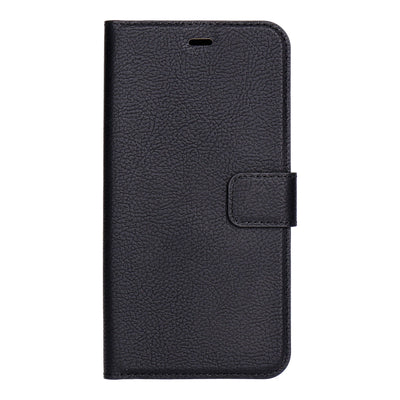 Xqisit Slim Wallet Selection iPhone 11 schwarz Kunstleder