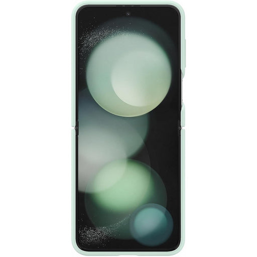 Produktbild Smartphone-Hülle - Samsung Silicone Case mit Ring Mint passend für Galaxy Z Flip5
