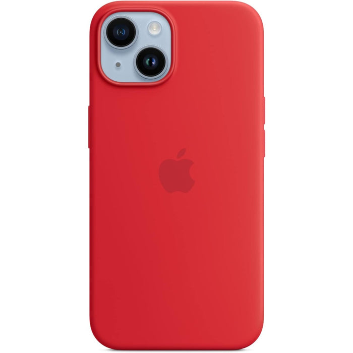 Apple iPhone 14 Silikon Case Hülle rot