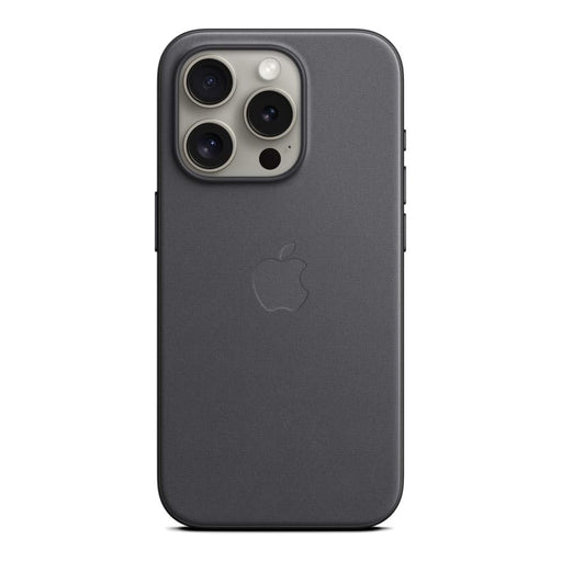 Produktbild Smartphone-Hülle - Apple iPhone 15 Pro Feingewebe Case schwarz mit MagSafe