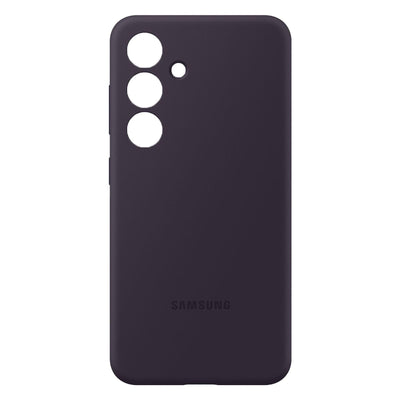 Silicone Case Dark Violet passend für Galaxy S24