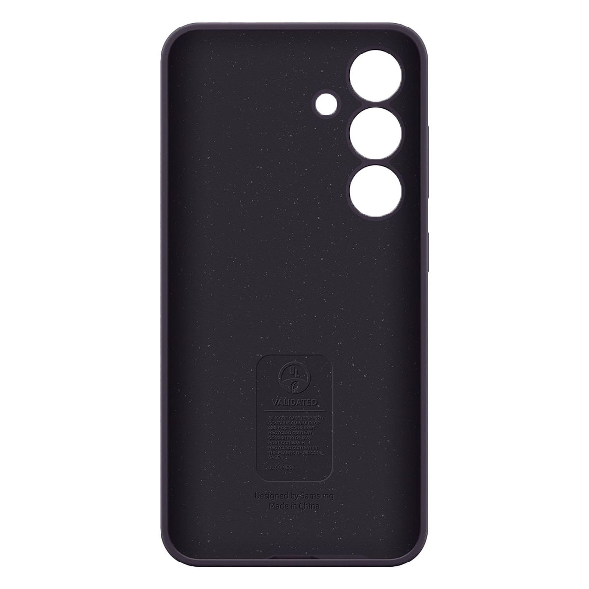 Produktbild Smartphone-Hülle - Samsung Silicone Case Dark Violet passend für Galaxy S24