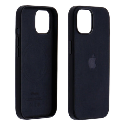 Feingewebe Case mit MagSafe Schwarz passend für iPhone 15