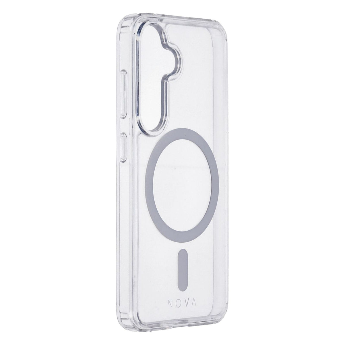 Produktbild Smartphone-Hülle - NOVA Crystal Mag Case Galaxy S24 transparent Magsafe kompatibel