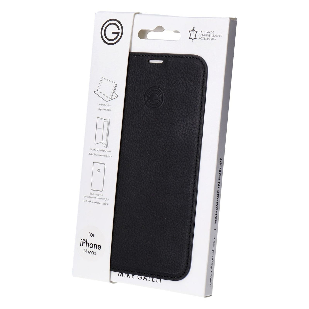 Produktbild Smartphone-Hülle - MiKE GALELi Book Case MARC in Schwarz für Apple iPhone 14 Plus