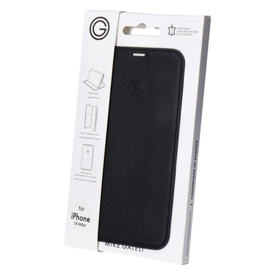 Book Case MARC in Schwarz für Apple iPhone 14 Plus