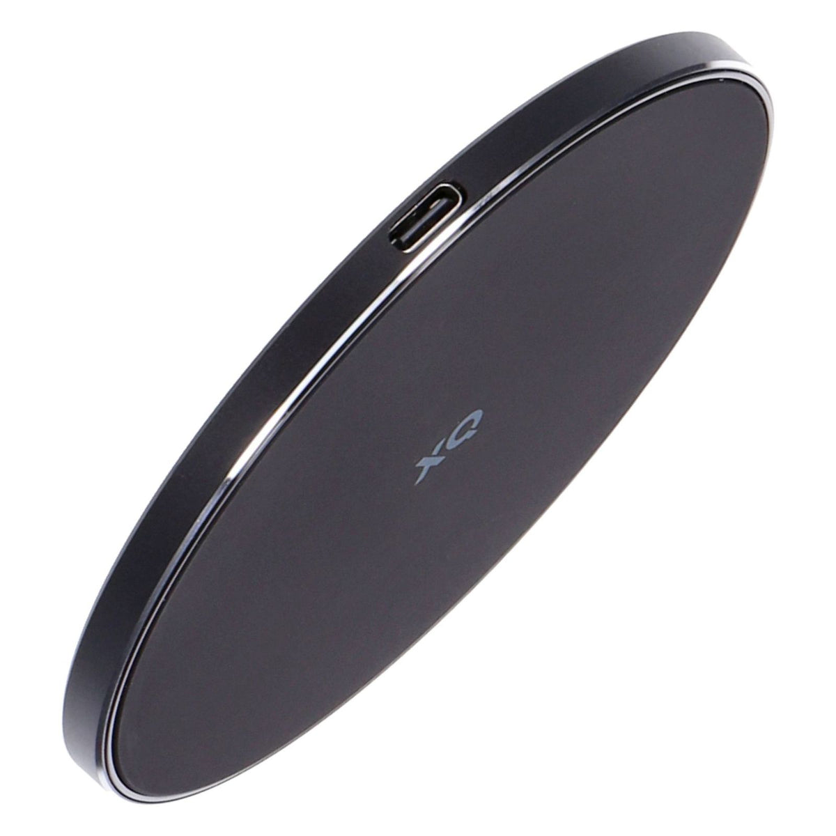 Produktbild Wireless Charger - Xqisit Fast Wireless Charger Pad 15W USB-C Port schwarz