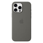 Apple Silikon Case mit MagSafe Steingrau passend für iPhone 16 Pro Max