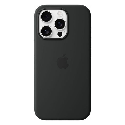 Produktbild Smartphone-Hülle - Apple iPhone 16 Pro Silikon Case schwarz mit Magsafe