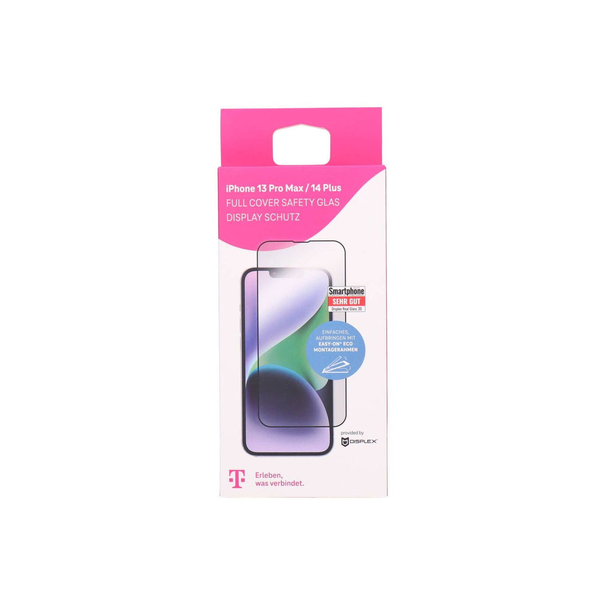 Produktbild Displayschutzfolie - Displex Full Cover Privacy Glas iPhone 14 Plus