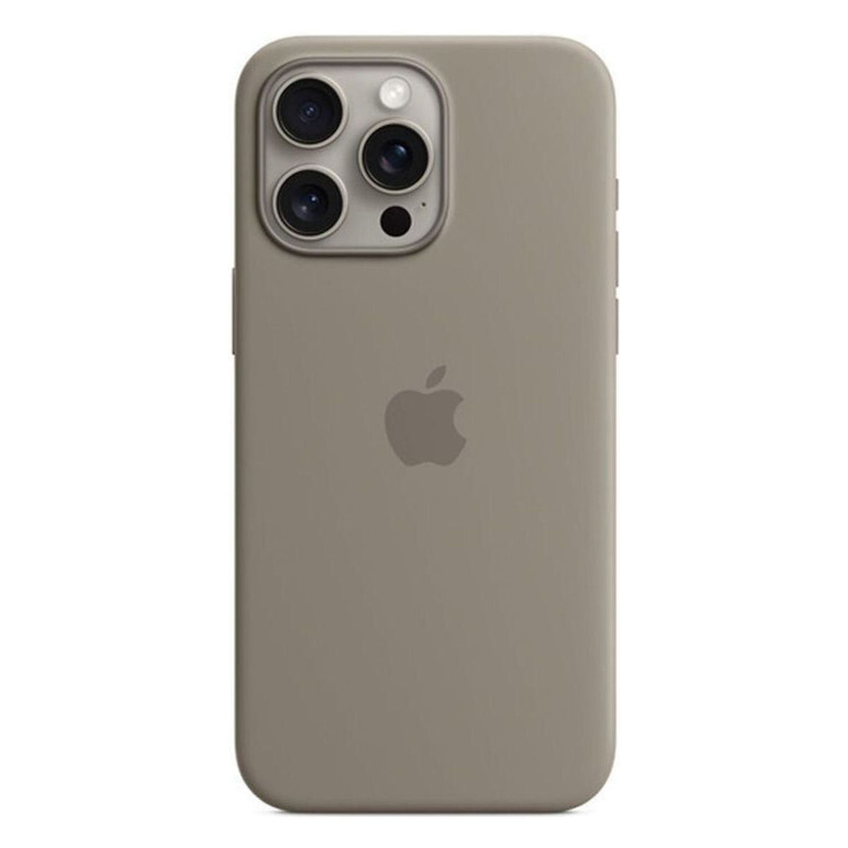 Produktbild Smartphone-Hülle - Apple iPhone 15 Pro Max Silikon Hülle tonbraun mit MagSafe
