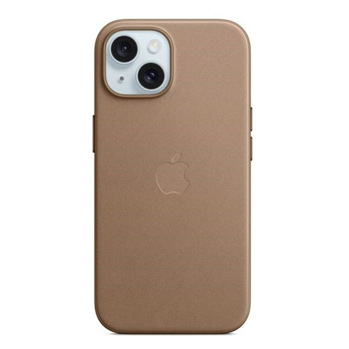 Produktbild Smartphone-Hülle - Apple iPhone 15 Feingewebe Case taupe mit MagSafe
