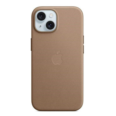 Feingewebe Case mit MagSafe Taupe passend für iPhone 15