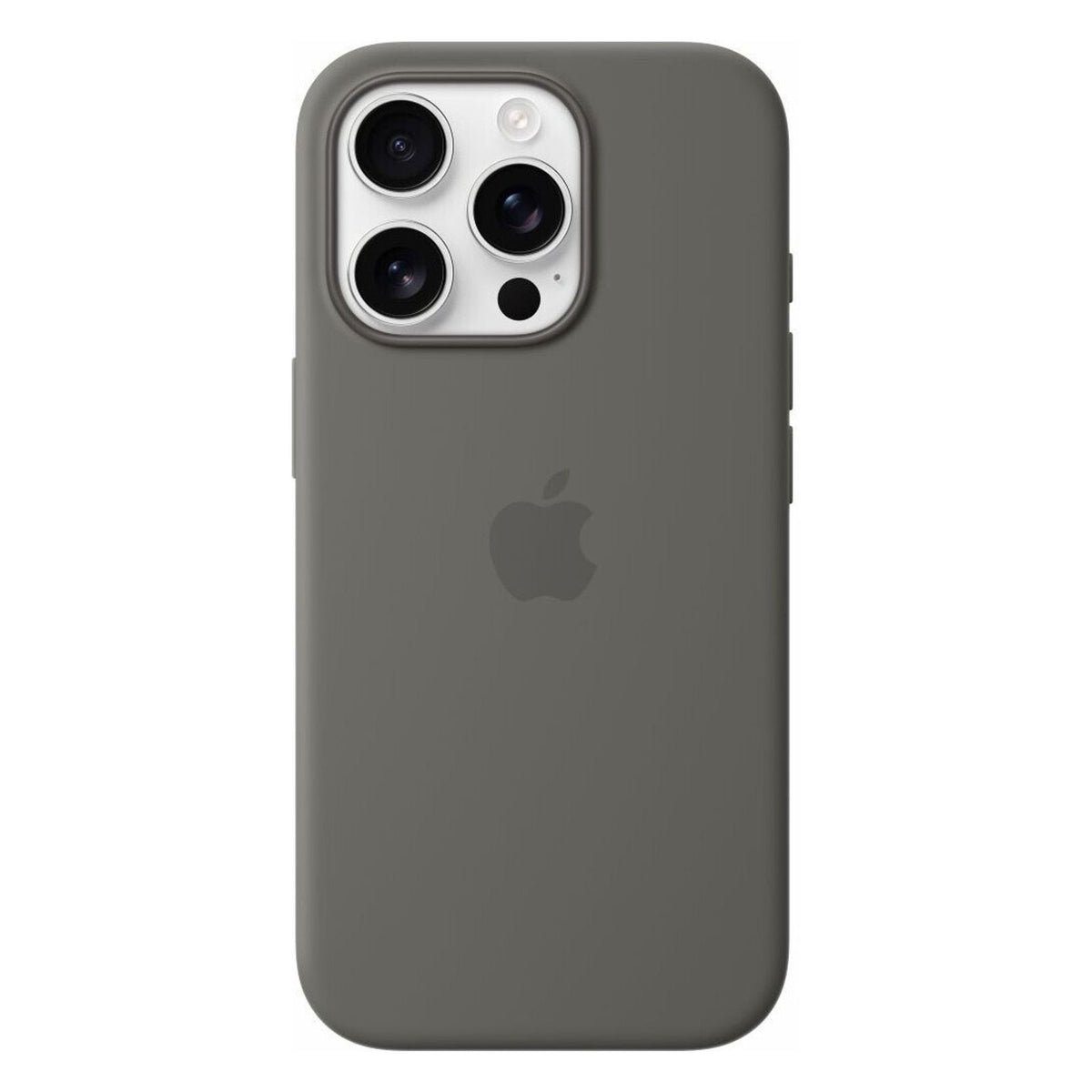 Produktbild Smartphone-Hülle - Apple Silikon Case mit MagSafe Steingrau passend für iPhone 16 Pro