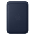 Apple iPhone Feingewebe Wallet mit MagSafe Tiefblau