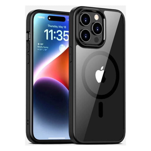 Produktbild Smartphone-Hülle - JT Berlin Case Pankow Hybrid iPhone 15 Pro schwarz/transparent