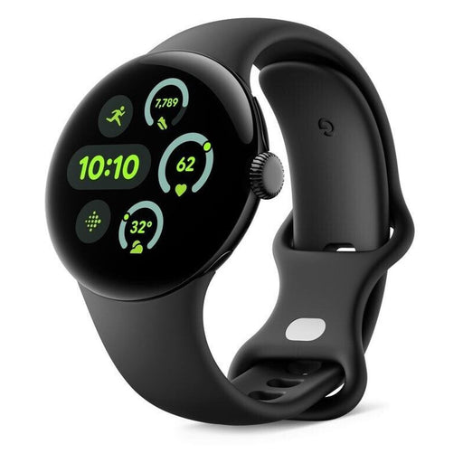 Produktbild Smartwatch - Google Pixel Watch 3 LTE 41mm Matte Black Sportarmband Obsidian