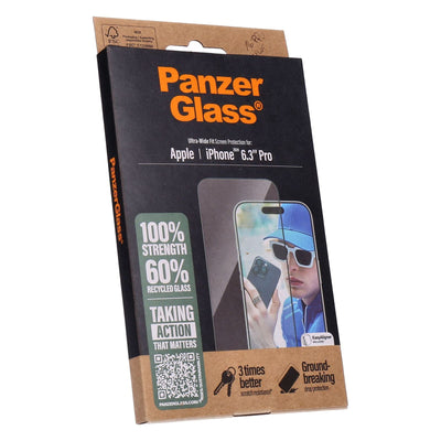 Ultra-Wide Fit iPhone 16 Pro Displayschutz