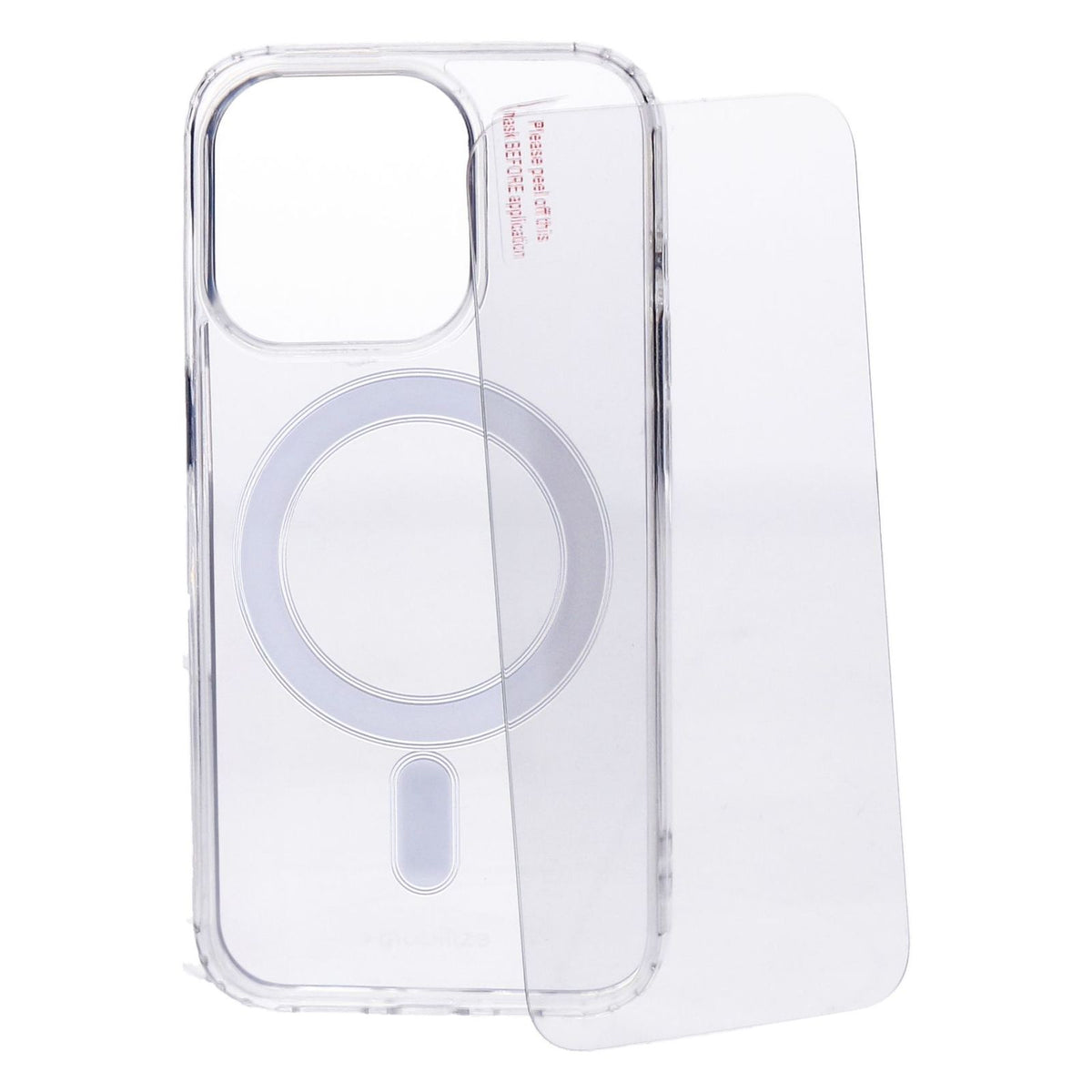 Produktbild Smartphone-Hülle - Mobilize Protection Pack iPhone 15 Pro Max Clear Case und Displayschutz
