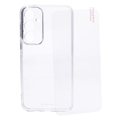 Protection Pack Samsung Galaxy A55 Clear Case und Displayschutz