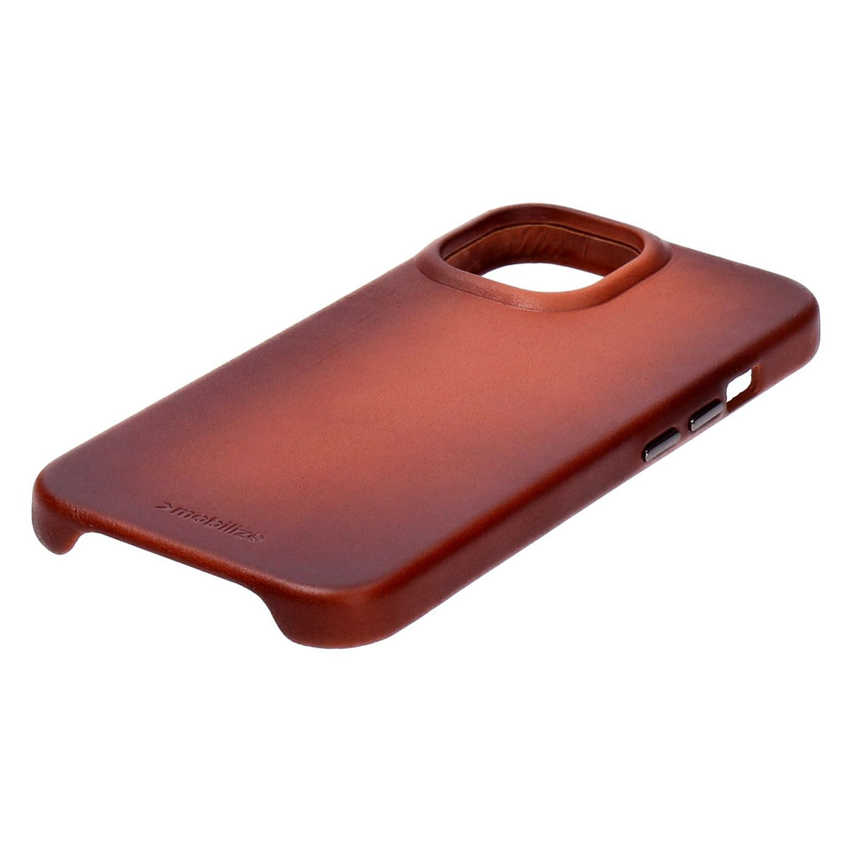 Produktbild Smartphone-Hülle - Mobilize Protection Pack iPhone 15 Leder braun Ledercase braun und Displayschutz