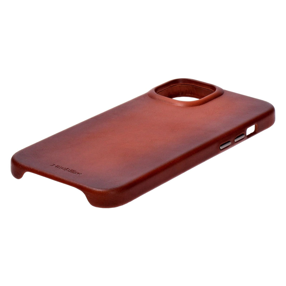 Produktbild Smartphone-Hülle - Mobilize Protection Pack iPhone 15 Plus Ledercase braun und Displayschutz