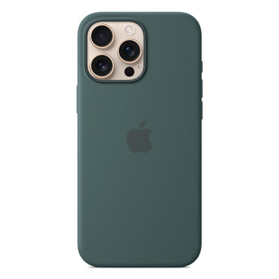 Silikon Case mit MagSafe Seegrün passend für iPhone 16 Pro Max