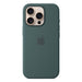 Apple iPhone 16 Pro Silikon Case Lake Green seegrün mit Magsafe