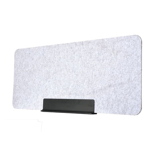 Produktbild Schreibtischaufsatz - Schreibtisch Trennwand inkl. Metallfuß ca. 50 x 120cm