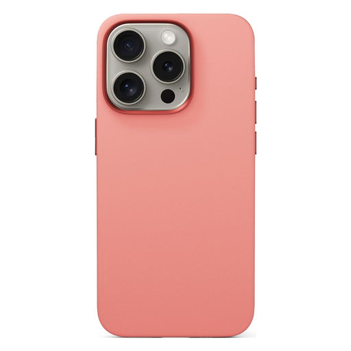Produktbild Schlüsselanhänger Set - Epico Mag+ iPhone 16 Pro Silicone Case peach pink Silikon Hülle Magsafe kompatibel