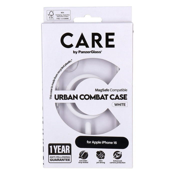 Care by PanzerGlass Case iPhone 16 transparent
