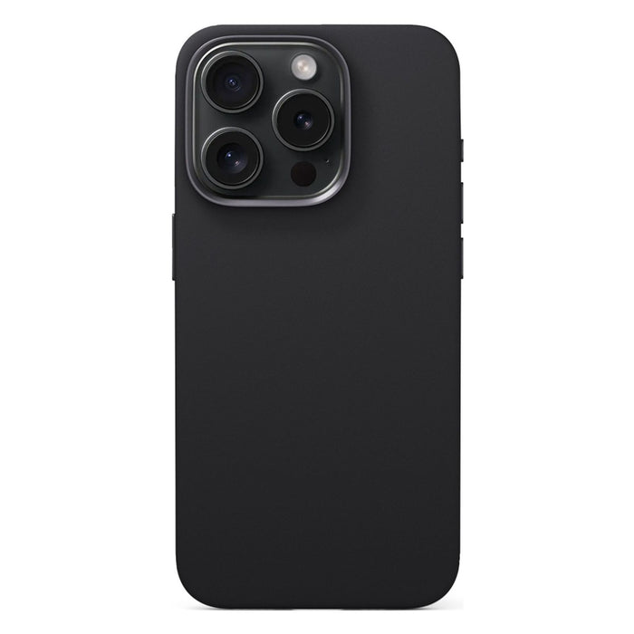 Epico Mag+ iPhone 16 Plus Silicone Case schwarz Silikon Hülle Magsafe kompatibel