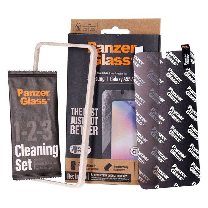 PanzerGlass für Samsung Galaxy A55 Ultra Wide Fit
