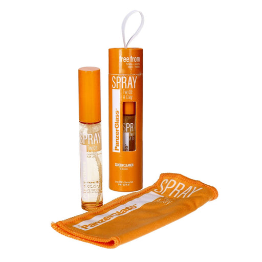 Produktbild Displayschutzglas - Panzerglas Spray Twice A Day Displayreiniger 8ml inkl. Micorfasertuch