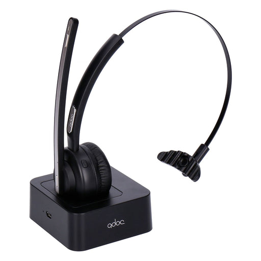 Produktbild Wireless-Headset - Adoc BT01 Bluetooth Headset mit Mikrofon schwarz