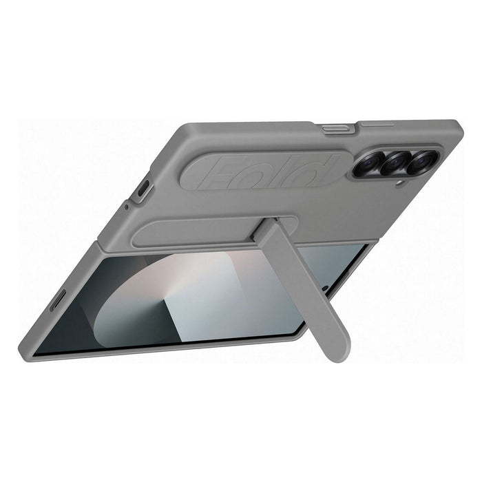 Samsung Galaxy Z Fold6 Silicone Case grau Silikon Hülle