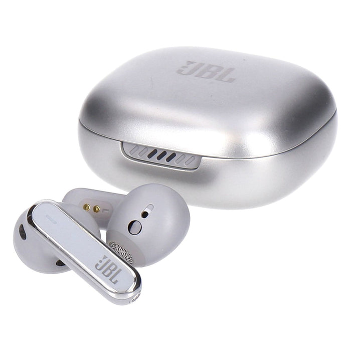 JBL Live Flex Bluetooth In-Ear Kopfhörer silber