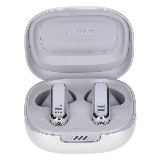 Produktbild wireless In-Ear-Kopfhörer - JBL Live Flex Bluetooth In-Ear Kopfhörer silber