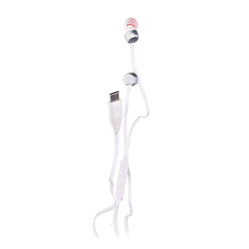 Produktbild wireless In-Ear-Kopfhörer - JBL Tune 310C USB-C In Ear Kopfhörer weiß kabelgebunden
