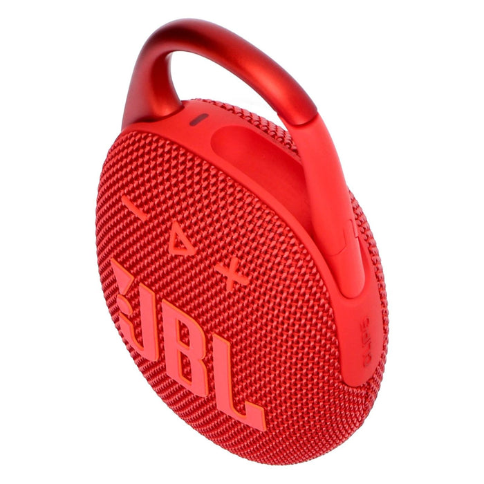JBL Clip 5 Bluetooth Lautsprecher rot tragbar wasserdicht