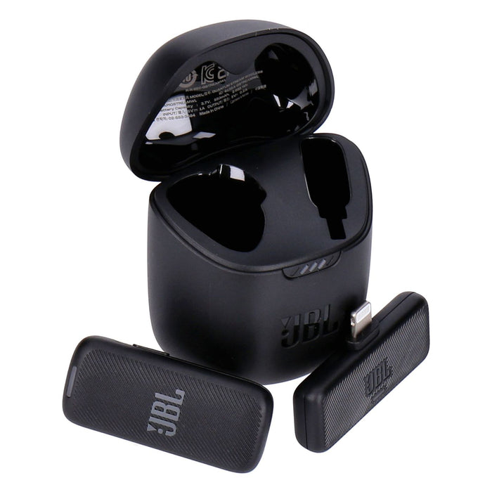 JBL Quantum Stream Wireless Lightning Clip On Ansteckmikrofon Schwarz
