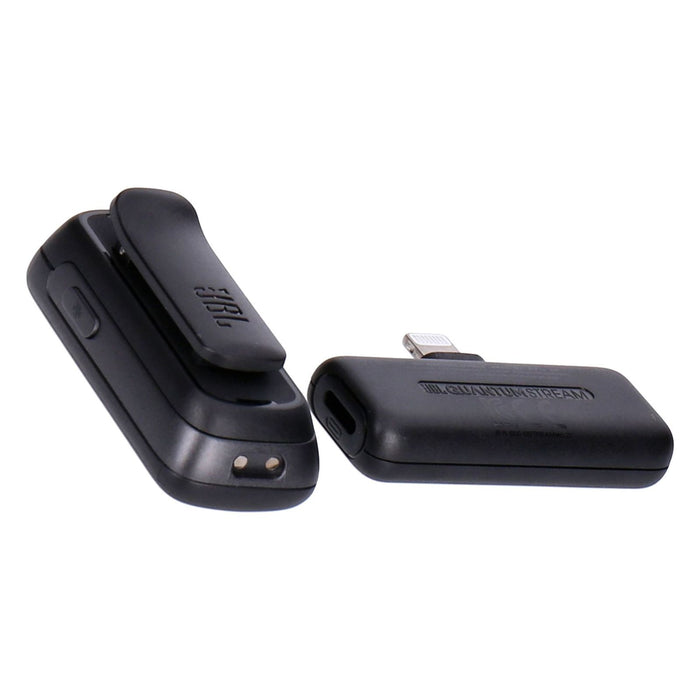 JBL Quantum Stream Wireless Lightning Clip On Ansteckmikrofon Schwarz