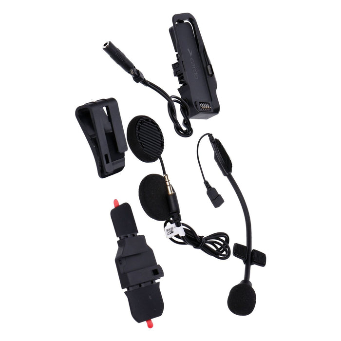 Cardo Packtalk Edge 2. Helm-KIT JBL Motorrad schwarz
