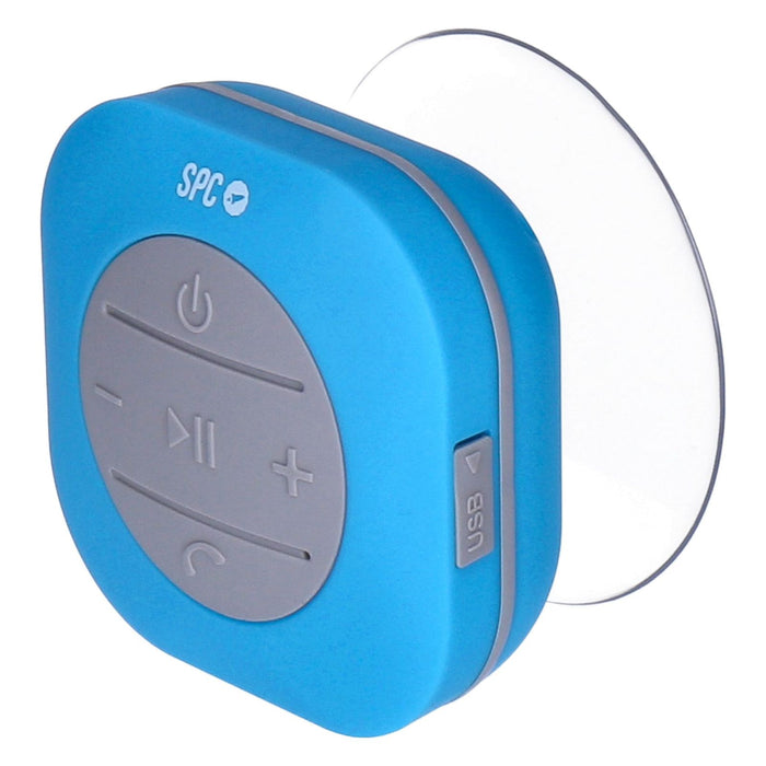 SPC Splash Bluetooth Lautsprecher 4405A blau mit Saugnapf