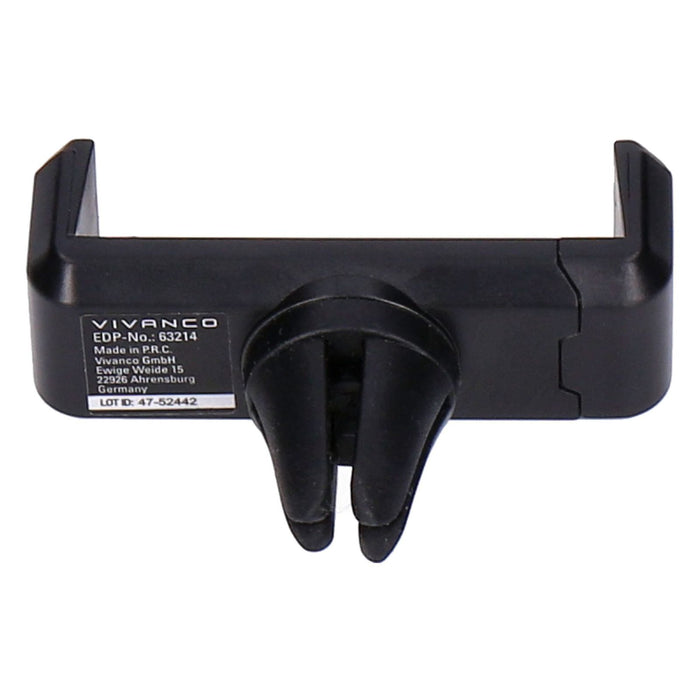 Vivanco Air Vent Assistant KFZ Handyhalterung schwarz